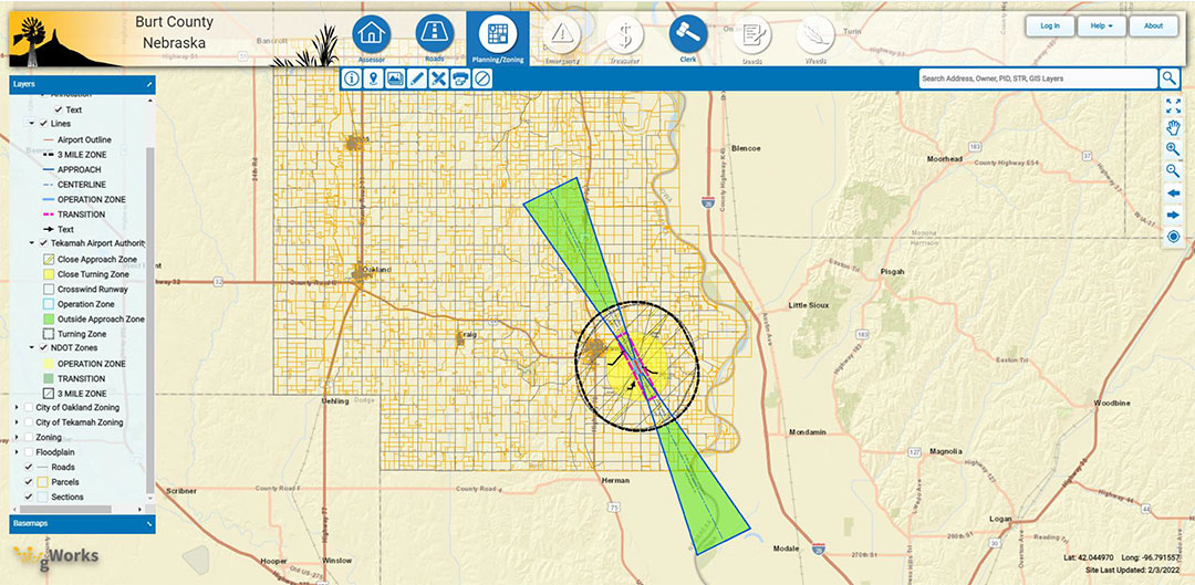 GIS Zoning Depiction